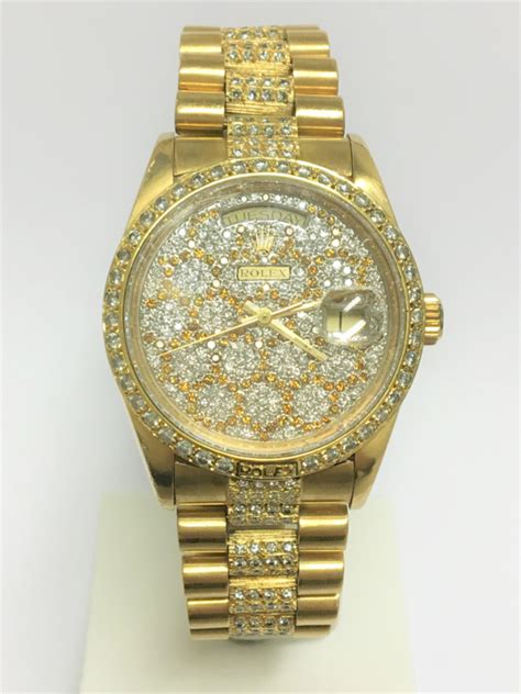 rolex diamanten heren|Rolex diamant horloge.